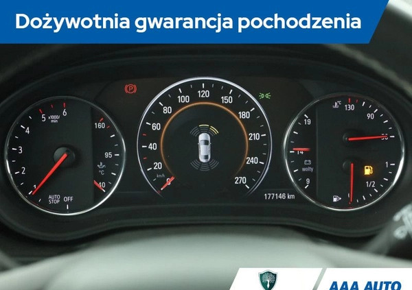 Opel Insignia cena 60000 przebieg: 177141, rok produkcji 2018 z Sianów małe 277